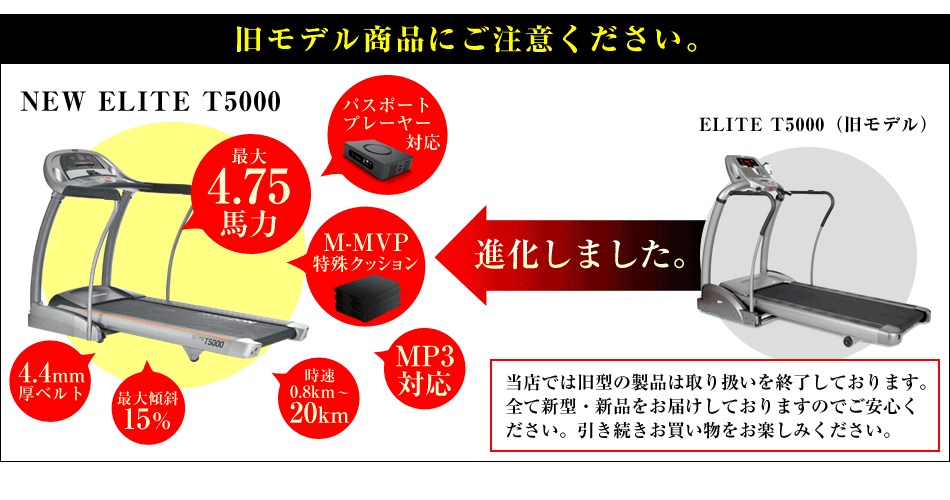 T5000は進化しています！